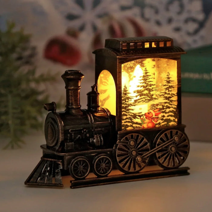 LED Night Lights Vintage Portable Train