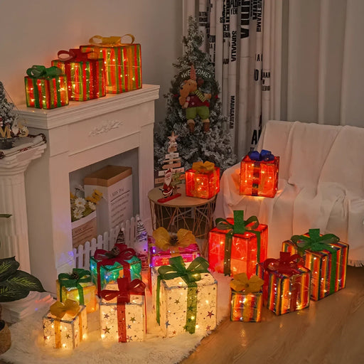 3-Piece Glowing Gift Boxes