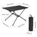 Portable Folding Table for Outdoor Adventures