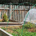 15/36Pcs Greenhouse Hoops Kit with Clips Durable Fiberglass Frame