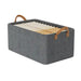 Non Woven Fabric Storage Bag Space Saving Dustproof Storage Bag with Handle for Clothes