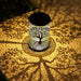 Hanging Solar Lantern Outdoor Waterproof Vintage Metal LED Lights