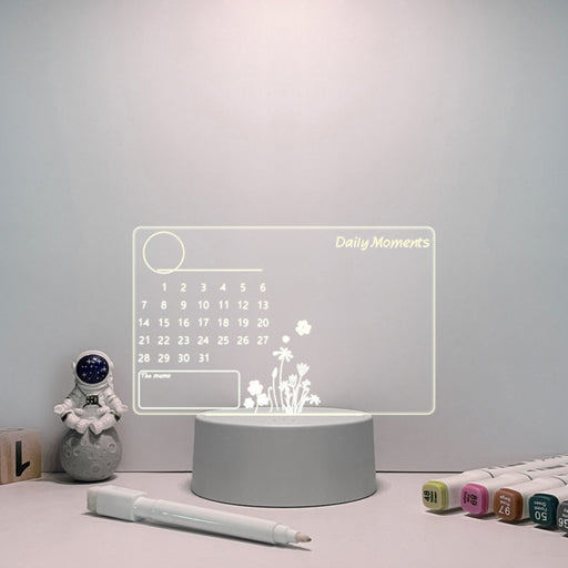 Message Board Night Light With Pen