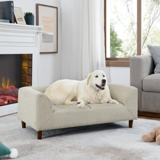 Premium Pet Sofa with Backrest and Armrests
