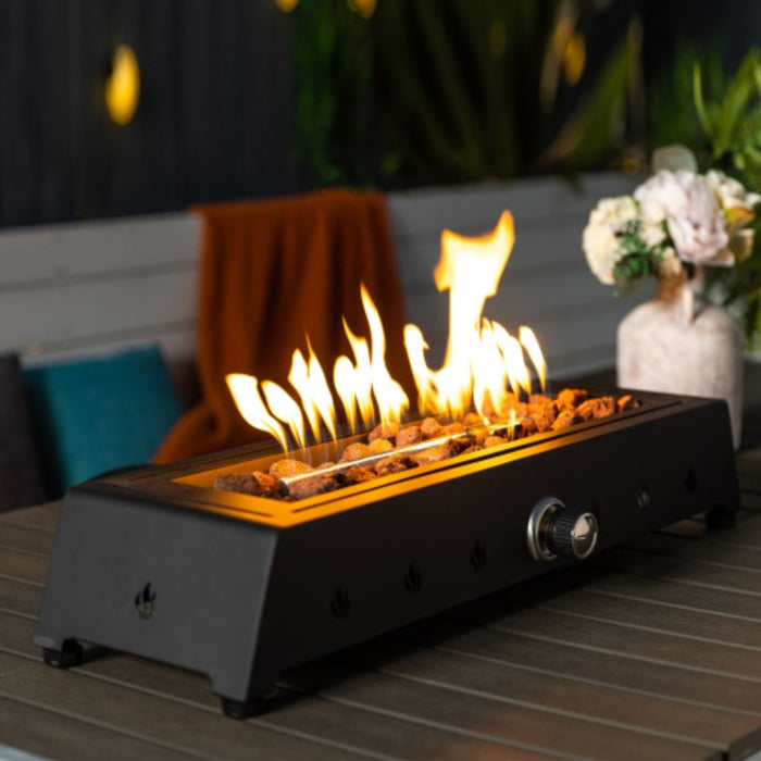 28-Inch Portable Outdoor Tabletop Fire Pit
