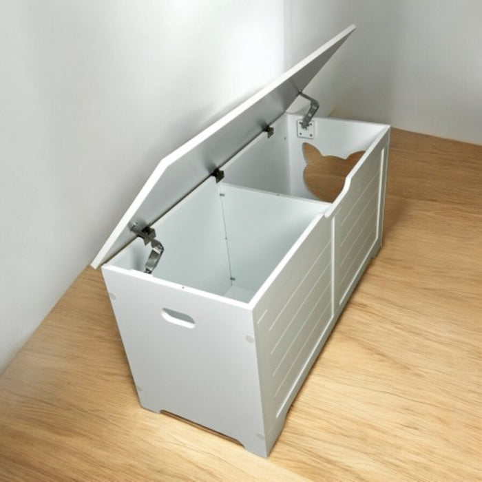 Top-Opening Cat Litter Box Enclosure Furniture