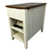 Farmhouse End Table with Charging Station