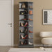 360° Rotating Shoe Cabinet – Grey Finish