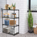 4-Tier Wire Storage Rack with Dust Cover