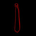 LED Glowing Neon Party Tie