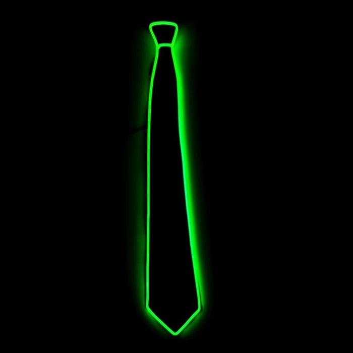 LED Glowing Neon Party Tie