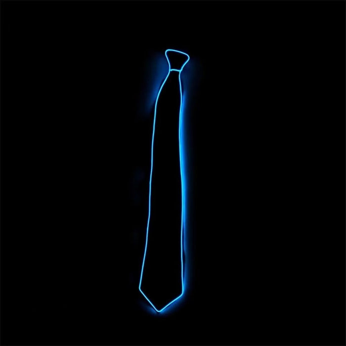 LED Glowing Neon Party Tie