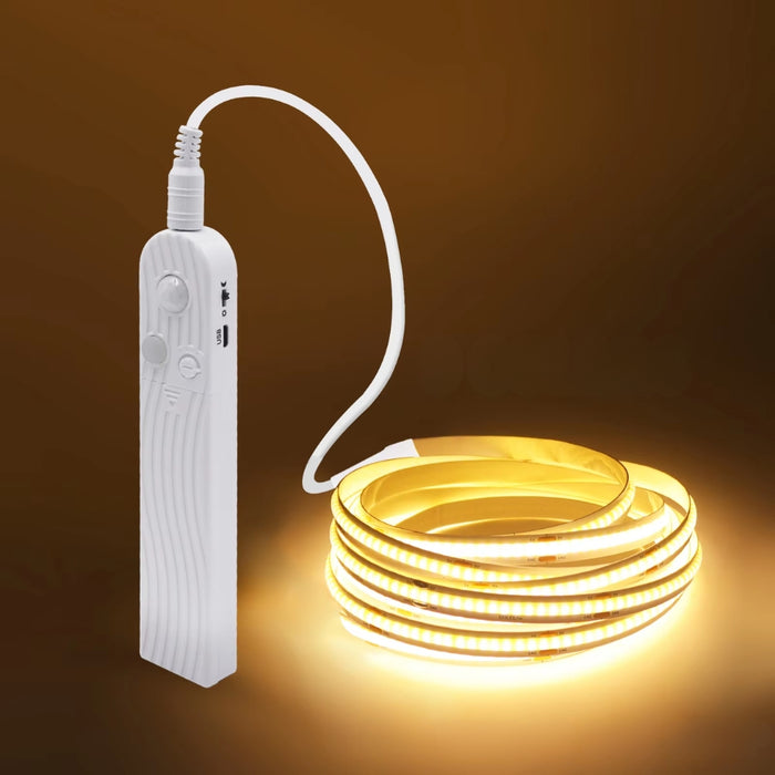 5V COB LED Strip Light with Motion Sensor