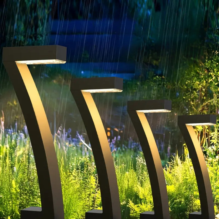 Elegant Solar LED Garden Lights