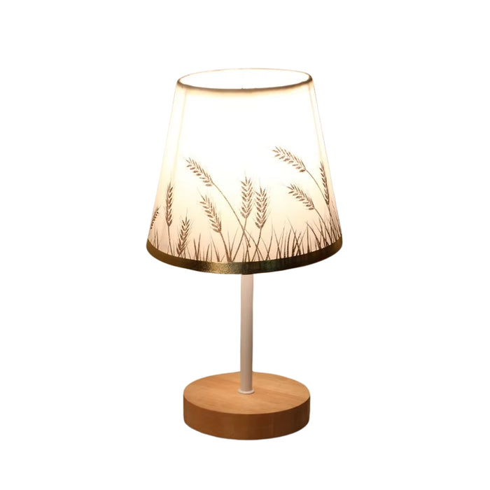 Solid Wood Nordic Table Lamp
