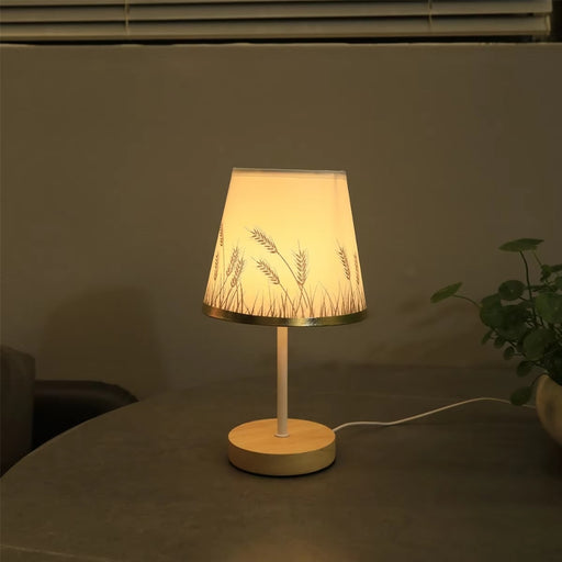 Solid Wood Nordic Table Lamp