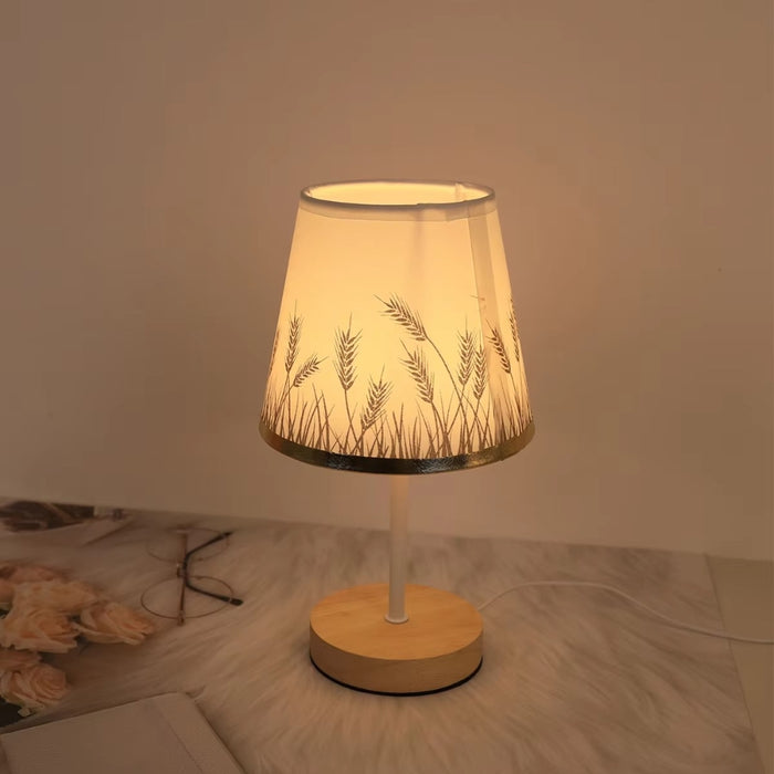 Solid Wood Nordic Table Lamp