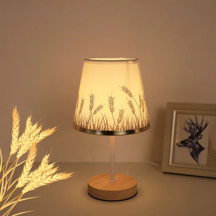 Solid Wood Nordic Table Lamp