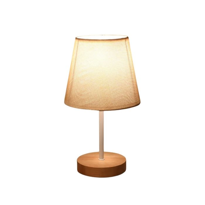 Solid Wood Nordic Table Lamp