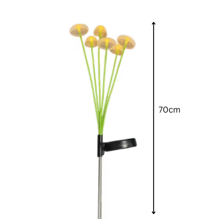 LED Solar Mushroom Lights