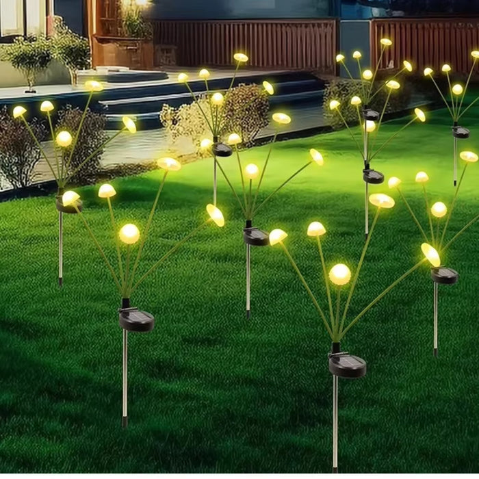 LED Solar Mushroom Lights