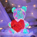 LED Rose Teddy Bear