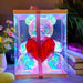 LED Rose Teddy Bear