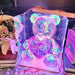 LED Rose Teddy Bear
