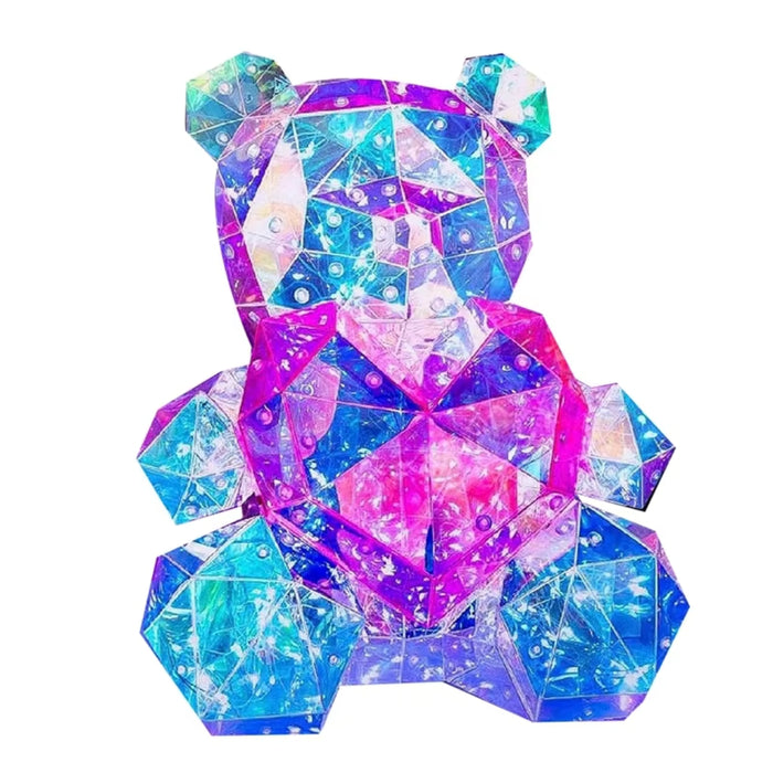 LED Rose Teddy Bear