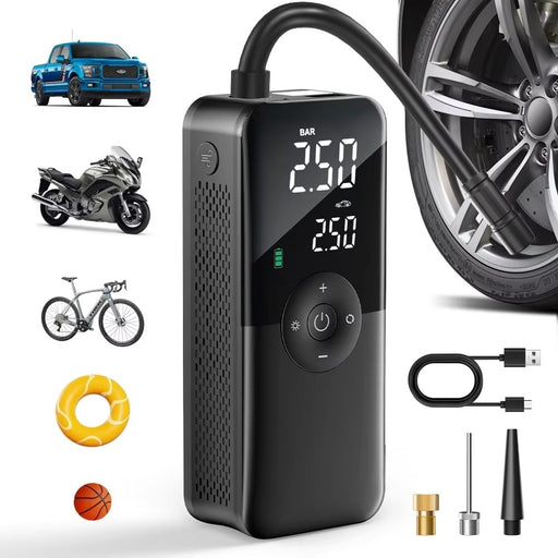 Rechargeable Digital Air Compressor Pump
