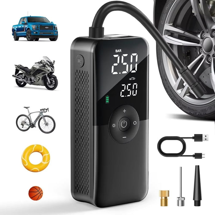 Rechargeable Digital Air Compressor Pump