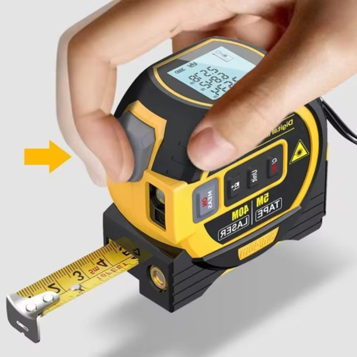 3 in 1 Laser Rangefinder and Tape Measure