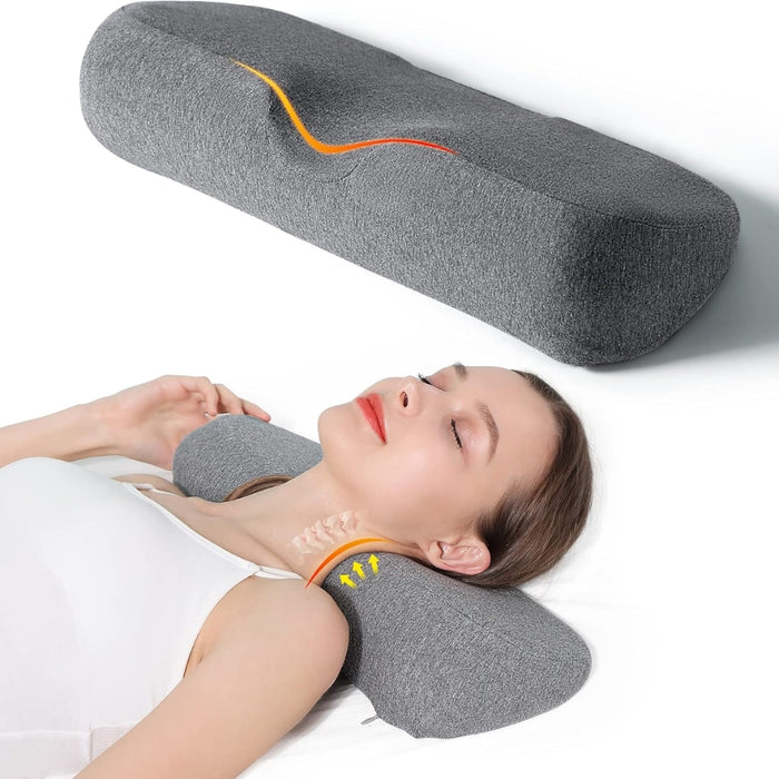 Memory Foam Cervical Contour Neck Pillow