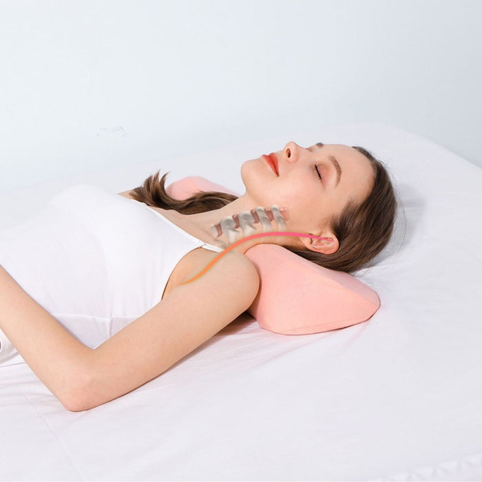 Memory Foam Cervical Contour Neck Pillow