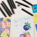 Dual Tip Permanent Art Sketch Markers for Illustration