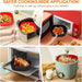 Reusable Airfryer Silicone Air Fryers Oven Baking Tray