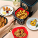 Reusable Airfryer Silicone Air Fryers Oven Baking Tray