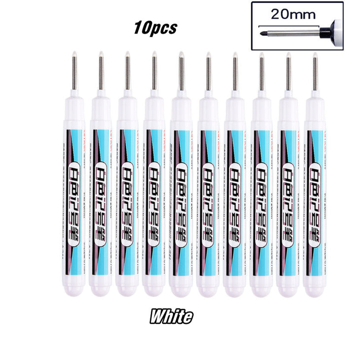 Long Nib Industrial Marking Pen Set (10-Pack)