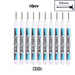 Long Nib Industrial Marking Pen Set (10-Pack)