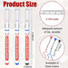 Long Nib Industrial Marking Pen Set (10-Pack)