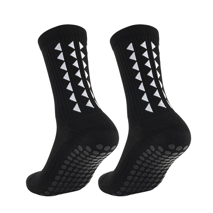 Non-Slip Grip Sport Socks – 6 Pair Set