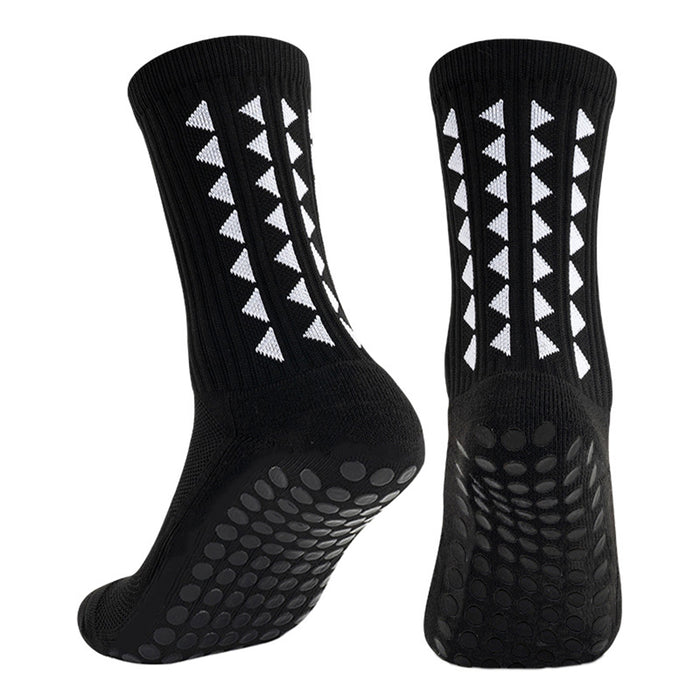 Non-Slip Grip Sport Socks – 6 Pair Set