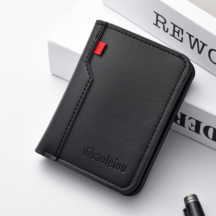 Slim PU Leather Credit Card Wallet