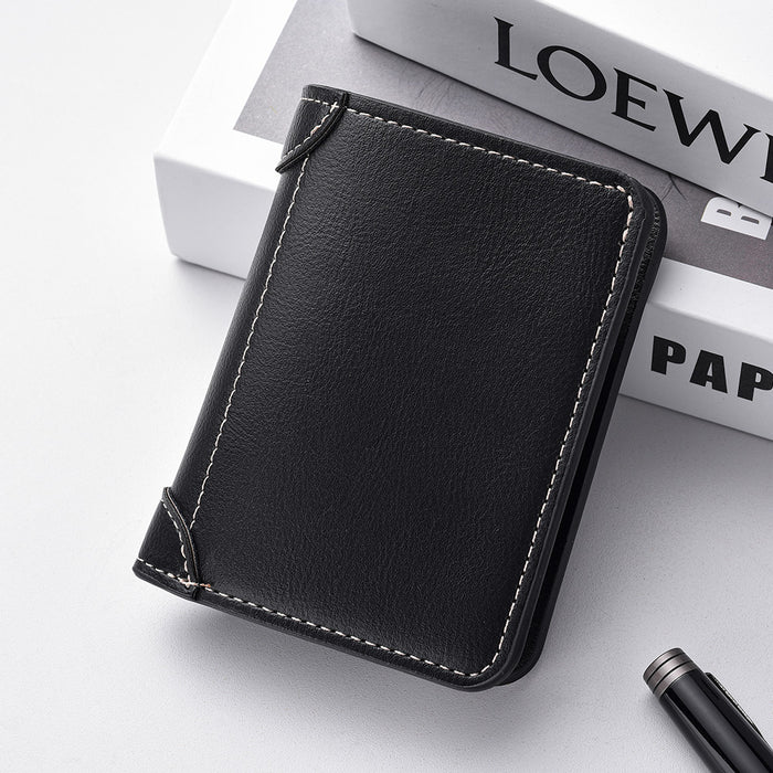 Slim PU Leather Credit Card Wallet