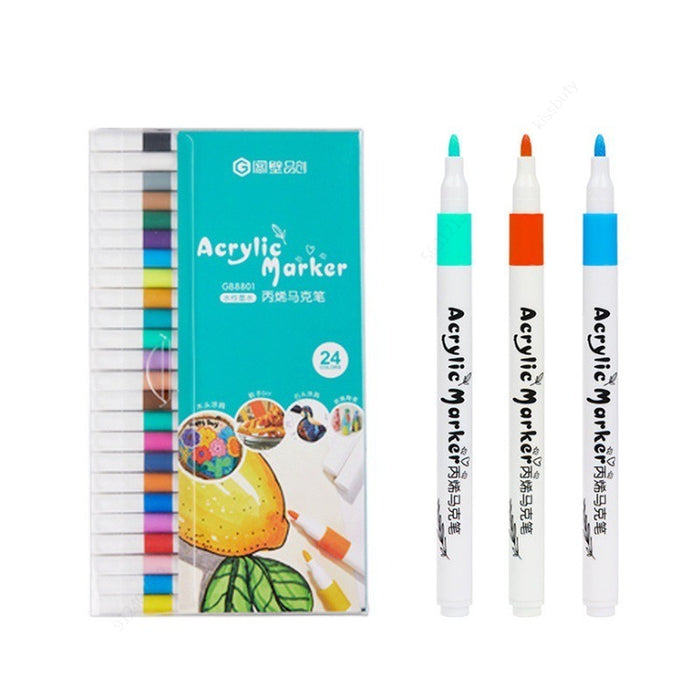 Acrylic Paint Art Marker Pen Set