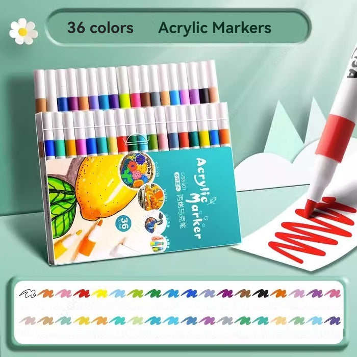 Acrylic Paint Art Marker Pen Set