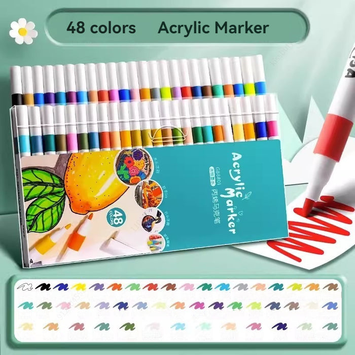 Acrylic Paint Art Marker Pen Set