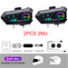 Bluetooth Motorcycle Helmet Intercom 300M Wireless