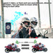Bluetooth Motorcycle Helmet Intercom 300M Wireless