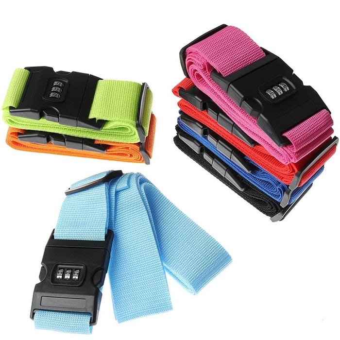 Locking Adjustable Luggage Strap